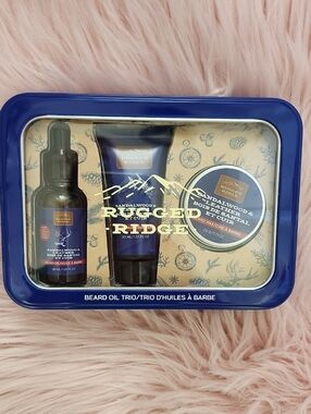 Brand New RUGGED RIDGE BEARD OIL TRIO FOR MEN
